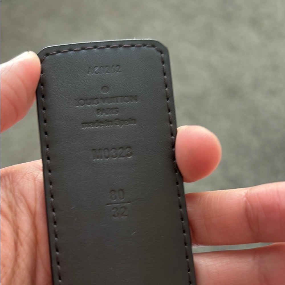 Louis Vuitton Brown and Gold Monogram Belt - Picture 4 of 9